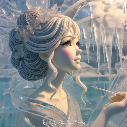 Ice Sculpture Painting（冰雕繪畫）