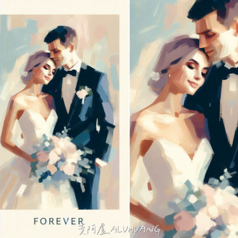 第五回合：一對三十歲穿著婚紗的新婚夫妻